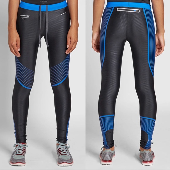 NWOT NIKE‎ X UNDERCOVER GYAKUSOU WOMENS RUNNING POWER SPEED TIGHT Medium - Picture 1 of 9